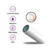 Vibrador electrochapado Cherry nocturno de fuerte choque estimulador de punto G coqueteo clitoriano de senos masturbación mudo impermeable juguetes sexuales