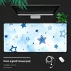 Mousepad extra grande com cor degradê e logotipo personalizado, adequado para uso em jogos e escritório como tapete de mesa para teclado