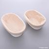Cesta de Fermentação de Rattan Indonésio com Múltiplas Especificações para Venda por Atacado Cesta de Assar Doméstica para Pão Cesta Oval de Fermentação de Pão