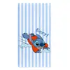 Toalla de Playa Stitch Transfronteriza Nueva de Verano Estampada de Secado Rápido Absorbente de Agua Engrosada Linda de Dibujos Animados Toalla para Niños Toalla de Baño