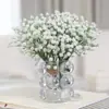 3 Buquês de Mosquitinho de Plástico Macio para Decoração de Casa, Arranjos de Flores Artificiais, Flores de Mosquitinho de Plástico, Venda Quente Transfronteiriça