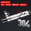 X90U304 Parafuso de Aço Inoxidável Tranca de Porta Fivela de Porta Portas e Janelas de Madeira Banheiro Antifurto Espessado Antigo Porta X20
