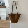Bolsa feminina de alta qualidade 2026 nova moda tendência casual versátil bolsa de ombro bolsa sacola de balde para o dia a dia tendência
