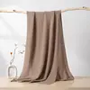 Tan Suave y Ceroso~100% Cachemir Puro Bufanda Sencilla de Siete Agujas para Hombres y Mujeres Color Puro Larga Bufanda Cálida de Otoño e Invierno
