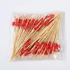 Palillos de cóctel desechables creativos de colores con forma de estrella de cinco puntas, al por mayor, para decorar bandejas de postres y fruteros