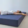 Protector de colchón impermeable, a prueba de orina y pelo de gato, funda de colchón ajustable de sábana bajera completamente sellada