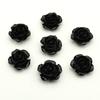 Acessórios de Flor Rosa em Resina, Modelos para Roupas e Joias, Cola Cremosa DIY, Capa de Celular, Acessórios de Cabelo, Decoração de Caixa de Armazenamento