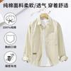 Camisa de manga larga de algodón para hombre, nueva camisa holgada informal de otoño, venta al por mayor de fábrica, una generación de personalización de soporte para el cabello