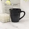 Taza de Agua de Comercio Exterior, Taza de Café Rayada Retro Estilo Europeo, Taza de Flor Horneada a Alta Temperatura, Regalo Empresarial Publicitario Personalizado con Patrón Impreso