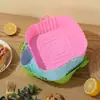 Atacado de fábrica tapete de silicone para panela de air fryer tapete de mesa tapete de isolamento térmico anti-queimadura antiderrapante à prova d'água tapete para panela/tigela de mesa de jantar porta-copos