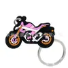 Llavero con forma de motocicleta más vendido transfronterizo en stock, único y genial, adecuado para llaves de coche, unidades USB y colgantes de mochila