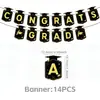 Los Suministros para Fiesta Temática Más Populares de Amazon para la Temporada de Graduación Banner de Decoración para Fiesta de Graduación Globo Colgante Tela de Fondo