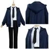 Chainsaw Man Power Fantasia Cosplay Camisa Casaco Terno Fantasia de Halloween Carnaval