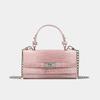 Bolso Kelly 2026 Versión Coreana Nuevo Diseño de Nicho Patrón de Cocodrilo Bolso de Mano Bolso de Hombro Bolso Cruzado Bolso Tote Pequeño