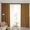 Novas Cortinas Blackout Altas Simples Quarto Moderno Janela de Canto Blackout Total Varanda Cortinas Prontas Cortinas de Fábrica para Aluguel