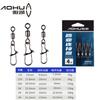 Conector de aparejos de pesca Aohu hebilla de ocho anillos de lujo conector de anillo de ocho de metal accesorios de aparejos de pesca al por mayor