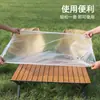 Funda para Mesa de Picnic Carrito de Camping al Aire Libre Mesa de Camping Mantel Desechable Engrosado con Cordón Sin Lavado Venta al por Mayor de Fábrica