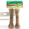 Snacks para Perros, Juguetes, Palitos de Cuero Crudo para Masticar Mascotas, Palitos Masticables, Suministros para Mascotas Transfronterizos Fábrica Venta al por Mayor Huesos de Cuero Crudo