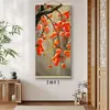 Novo Vagem de Lótus Chinesa Tecelagem de Bambu Pintura Suspensa Zen Retrô Libélula Semente de Lótus Ruyi Mural Pintura Decorativa de Entrada Cortina Suspensa de Escritura Budista