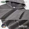 Sudadera con capucha Ckx Marca de moda Algodón Puro 420g Peso Pesado Teñido con Cera Vintage Sudaderas con Capucha Casual Deportiva Estilo Americano para Hombre