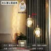 Candelabro de Cristal para Mesita de Noche de Dormitorio, Lámpara de Lujo Ligero de Moda para Comedor, Iluminación Creativa y Única para Barra de Bar Artístico, Cafetería