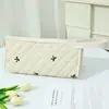 2026 Nuevo Bolso Bordado con Lazo Set de Gran Capacidad Neceser de Almacenamiento Neceser de Tocador Venta al por Mayor Personalización