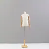 Maniquí Infantil de Medio Cuerpo para Niños Pequeños Exhibidor de Ropa para Muñecas Infantiles Estante Principal para Escaparate de Tienda de Ropa Infantil