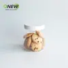Pote Selado de Plástico para Alimentos e Animais de Estimação de 450ml, Garrafa de Plástico Transparente, Pote para Frutas Conservadas e Doces, Boca Larga, Pote de Plástico de Calibre 75