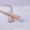 Tiras de Cuero PU, Cordón de Cuero Semicircular, Tiras de Cuero con Núcleo Trenzado, Tiras de Borde de Cuero, Cordones de Cuero