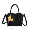 Bolso de Mano de Mujer de Alta Gama Nuevo Primavera 2026 con Patrón de Lichi, Bolso Cruzado de Ala de Moda Tendencia
