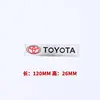 Adecuado para Pegatinas de Coche Toyota Camry Rav4 Corolla Levin Ruiz Guardabarros Gr Pegatina Trd Etiqueta Trasera