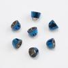 Pingente de Sino com Furo Médio de 8mm Acessórios para Colares e Brincos DIY Pingente de Natal de Vidro Cristalino Material Atacado