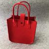 Bolsa de Compras de Feltro para Banquete de Aniversário de Um Ano com Logotipo Bolsa de Feltro Atacado Bolsa Tote Lembrança Personalizada