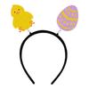 Nuevos accesorios decorativos para el cabello de Pascua de Amazon: accesorios para el vestido de fiesta de conejito infantil, aro para el cabello con forma de huevo y pollito.