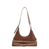 Bolsa de Dumpling Retro Portátil Transfronteiriça para Mulheres 2025 Inverno Nova Tendência Estilo Hot Girl Versátil Moda Bolsa de Ombro Único Axila