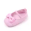 Zapatos para Bebé Primavera y Verano 0-1 Año Zapatos para Bebé de Mujer Suela Suave Antideslizante Lazo Elástico Zapatos para Niños Pequeños BWJ3148