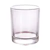 Taza de Vidrio para Velas al por Mayor Portavelas para Velas de Aromaterapia Taza para Dormitorio DIY Casero Taza Vacía de Vidrio para Aromaterapia con Tapa Taza para Fragancia