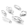 Conector de Pulseira Ccb com Duas Argolas Cor Conservada Galvanizado Conector Duplo para Pingente Pequeno Pingente DIY Acessórios para Joias Feitas à Mão
