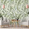 Pegatina de Pared Floral Romántica Autoadhesiva Papel Tapiz Resistente a la Humedad y al Moho Ecológico Lujo Ligero Decorativa para Pared de Dormitorio Armario Renovación