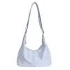 Bolso de hombro simple y elegante para mujer de moda, bolso tote para estudiantes universitarios para la clase, bolso cruzado casual y elegante