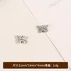 Colgante de Mariposa de Pan Accesorios de Aleación Hechos a Mano Joyería DIY Pulsera Simple Accesorios para Collar y Pendientes Colgante de Mariposa
