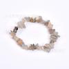 Pulsera de grava de cristal natural griego transfronterizo de Amazon ágata jade pulsera de piedra irregular joyería al por mayor