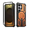 A NOSOTROS. Funda de teléfono tipo soporte Samsung S26Ultra Aplicable Transfronteriza Magnética S26Fe Protección Completa a Prueba de Tres Elementos 25U