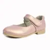 Zapatos de Cuero para Niñas Zapatos de Princesa Primavera Otoño 2025 Nuevo Estilo Británico Blanco Suela Suave Zapatos para Bebé Niños Zapatos Individuales para Niños