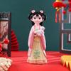 Traje Tang antiguo corazón de niña edad floreciente Fanghua muñeca niña de mano para enviar regalos de cumpleaños a novias regalos de decoración de escritorio