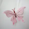 Dia dos Namorados Borboletas Artificiais Mini Borboletas Coloridas Decorações de Parede com Borboletas Decoração de Fundo para Casamento Borboletas Falsas de Seda Venda por Atacado