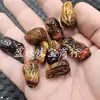 Cuentas Irregulares de Cera de Abeja Imitación Fluorescente Cuentas de Dátil de Cera Vieja Cuentas de Fresa Cuentas de Forma Libre Accesorios para Joyería Hecha a Mano