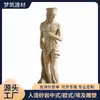 Esculturas de figuras literárias clássicas fornecidas diretamente pelo fabricante, estátuas de figuras estilo europeu em imitação de pedra adequadas para decoração de parede de garagem de villa
