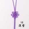 Nudo chino línea de nylon Jade nudo diy tejido a mano tamaño pequeño marcapáginas nudo chino memoria USB nudo chino al por mayor