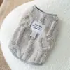Ropa para Perros Tragable Otoño Oso de Peluche Oso Amargo Bomei Gato Perro Pequeño Abrigo de Algodón Forrado de Felpa Cálido Anti-Caída de Pelo